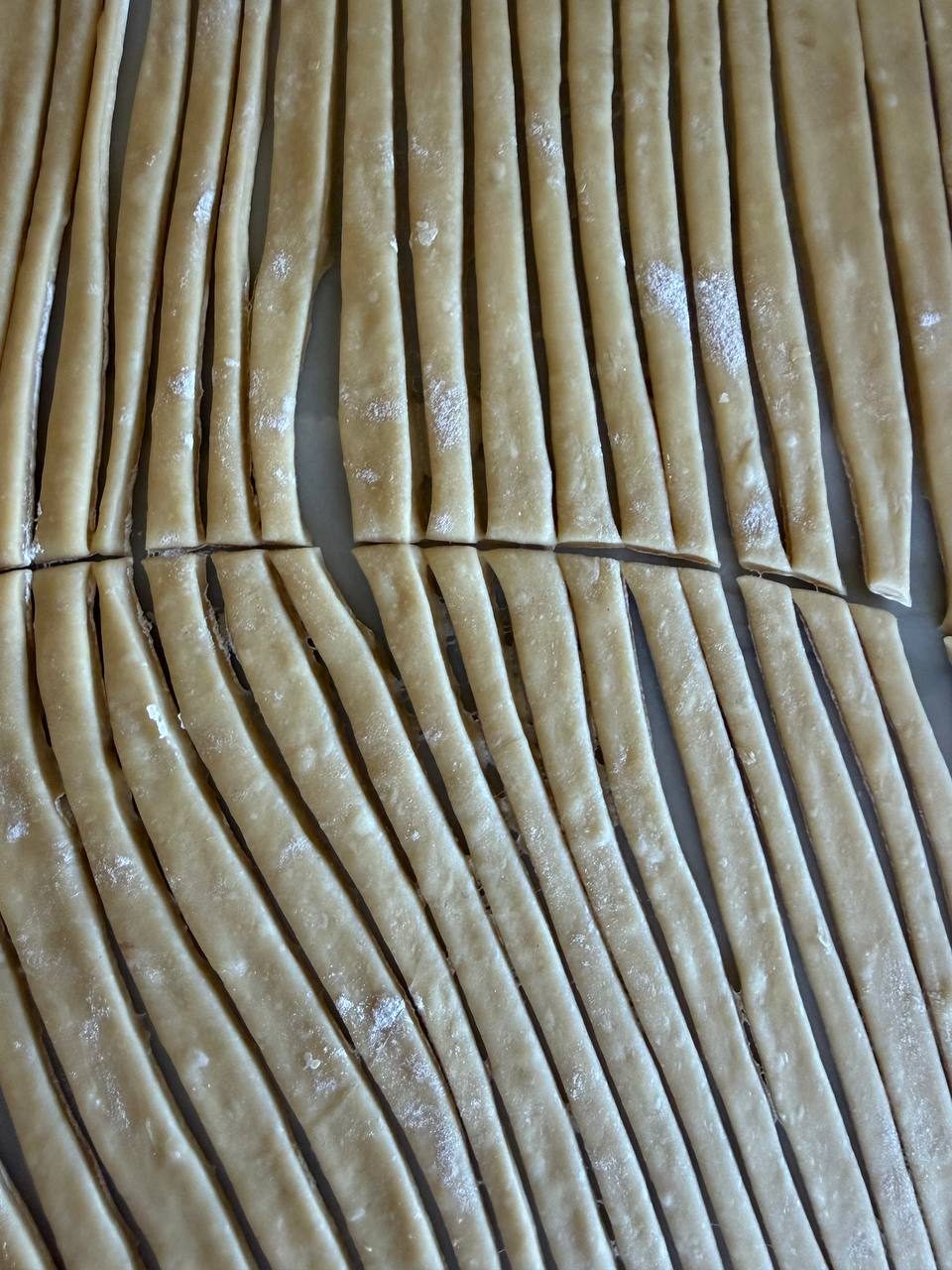 Hand-cut egg noodles
